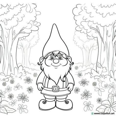 Illustrazione tradizionale di un folletto Pixie nel bosco