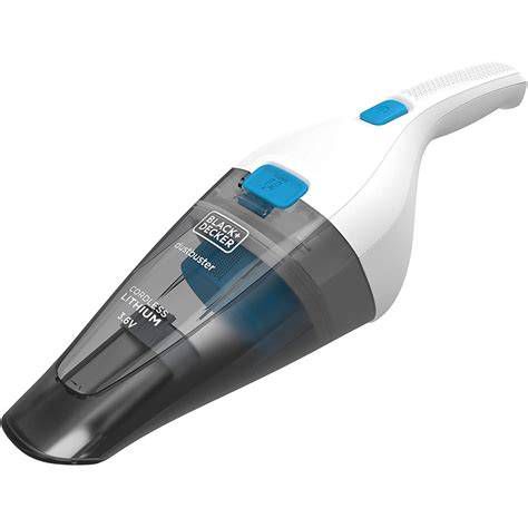 Aspirapolvere portatile Black+Decker in azione