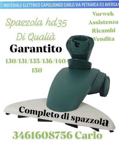 Schema tecnico della spazzola snodata HD35