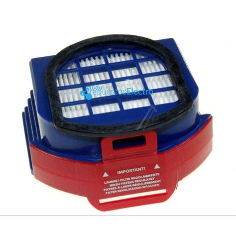 componente contenitore filtro HEPA Hoover Syrene