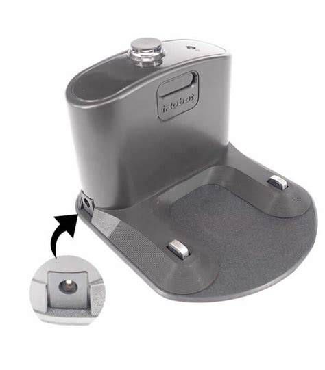 schema funzionamento base ricarica Roomba