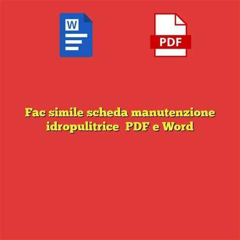 manutenzione periodica idropulitrice