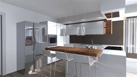 Progettazione di una cucina moderna