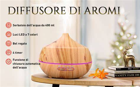Persona che pulisce un diffusore di aromi