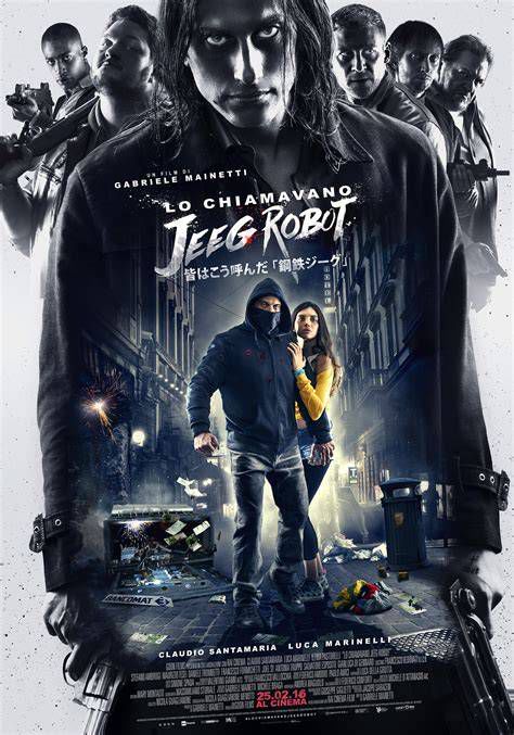 Locandina del film Lo chiamavano Jeeg Robot