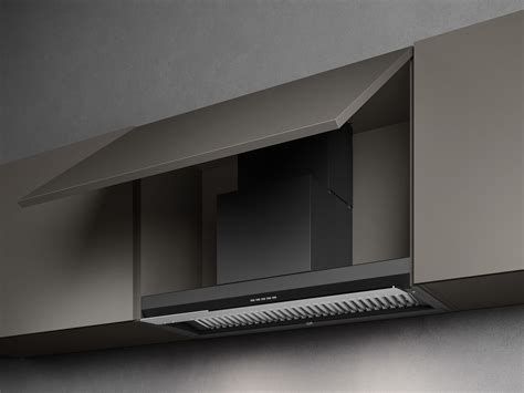 Cappa Falmec Virgola No-Drop installata in cucina moderna