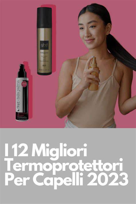 Prodotti termoprotettori per capelli