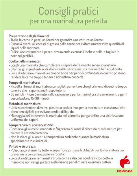 Ingredienti freschi per una marinatura aromatica