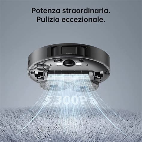 Infografica: Caratteristiche chiave di un robot aspirapolvere e lavapavimenti