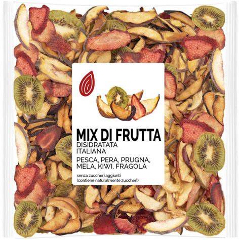 Frutta essiccata mista (mele, arance, kiwi)