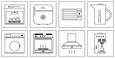 Simbolo di sicurezza per elettrodomestici da cucina