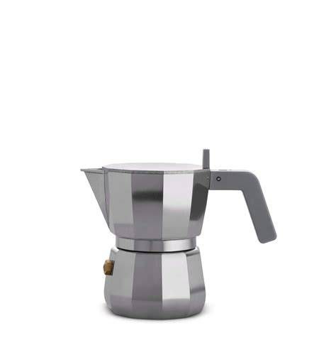 Caffettiera Alessi Moka di David Chipperfield con tazzine