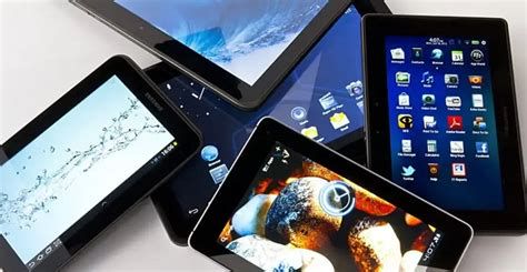Confronto tra tablet Android di diverse dimensioni