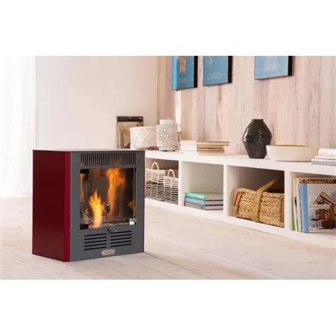 Stufa a bioetanolo Ruby bordeaux