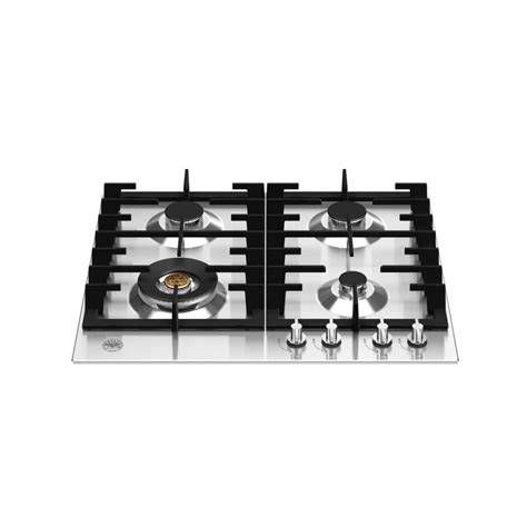 Esempio di piano cottura Bertazzoni in acciaio inox con griglie in ghisa