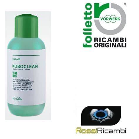 Flacone di detergente Koboclean originale Vorwerk Folletto