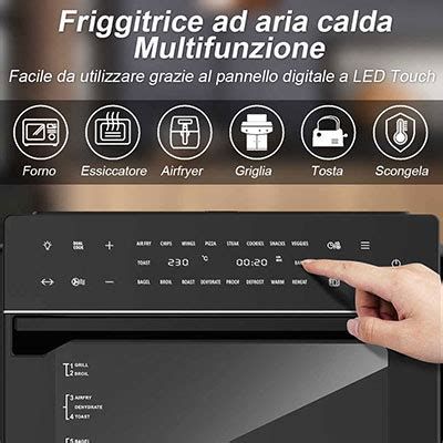 Pannello di controllo friggitrice ad aria MD203