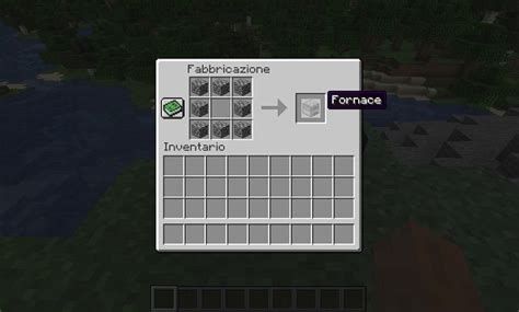 Fornace che asciuga una spugna in Minecraft