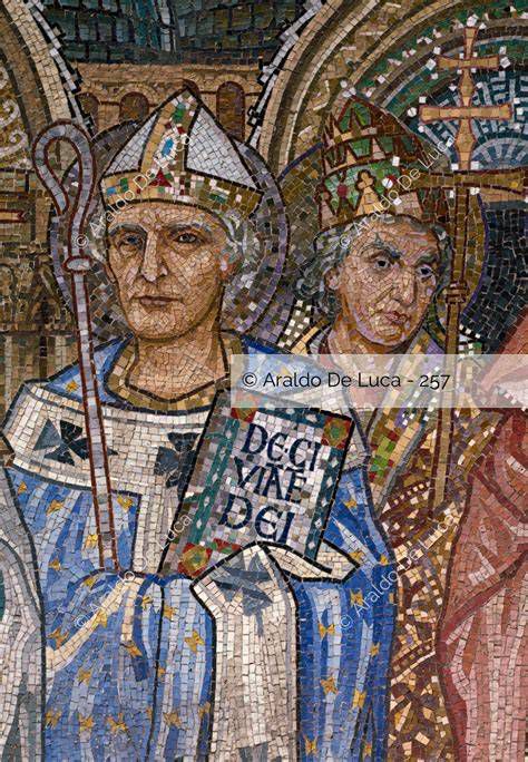 Particolare del mosaico absidale della chiesa prelatizia