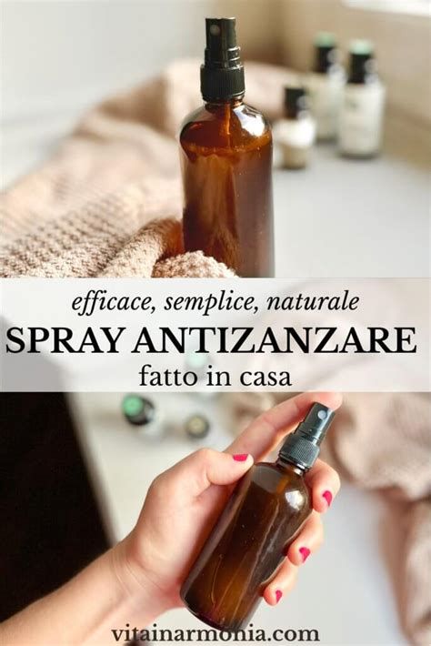 Spray togligrinze fatto in casa