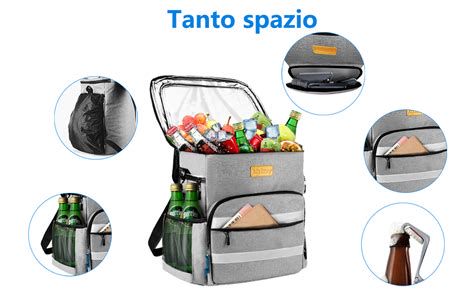 Tipi di borse frigo (classica, zaino, trolley)